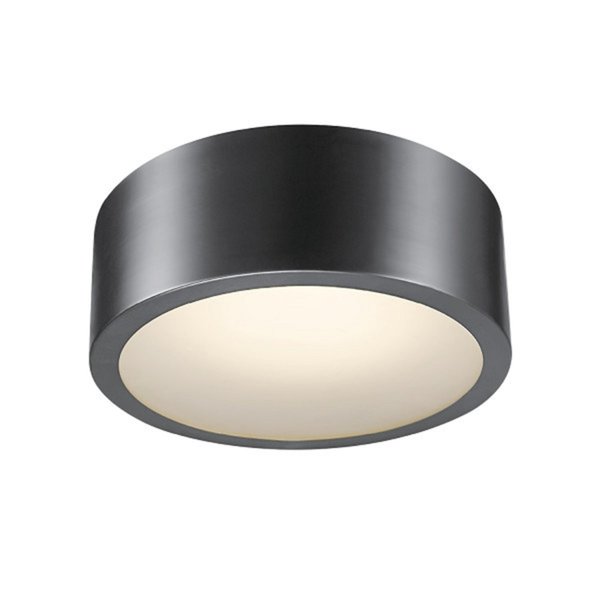 Globe Electric Edinburg 4.02 in. H X 11.03 in. W X 11.03 in. L Black Iron Ceiling Light 60304